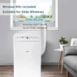 Uhome 12,000 BTU ASHRAE(7800BTU SACC) 400 Sq Ft Portable Air Conditioner/Heater, White