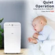 Uhome 12,000 BTU ASHRAE(7800BTU SACC) 400 Sq Ft Portable Air Conditioner/Heater, White