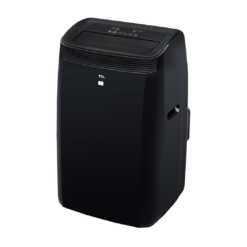 TCL 10,000 BTU 450 Sq. ft. Smart Portable Air Conditioner/Heater with Fan & Dehumidifier Modes, Dual Function, All Season Comfort, Black
