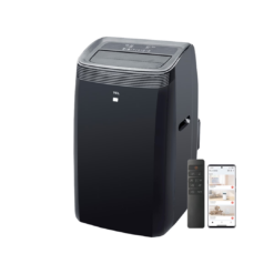 TCL 10,000 BTU 450 sq. ft. Smart Portable Air Conditioner and Heater with Fan & Dehumidifier - Black - W10P95-B5