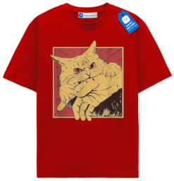 Angry Cat Meme Graphic Tee, Funny Cat Lover Shirt