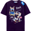 Bark Band French Bulldog Rock Duo T Shirt, Dog Lover Gift