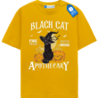 Black Cat Apothecary T Shirt, Vintage Halloween Witchy Cat Tee Black Cat Apothecary T Shirt, Vintage Halloween Witchy Cat Tee