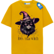 Black Cat Hat T Shirt, Cat Mom Shirt