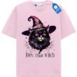 Black Cat Hat T Shirt, Cat Mom Shirt