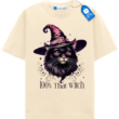 Black Cat Hat T Shirt, Cat Mom Shirt