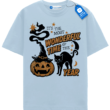 Black Cat Pumpkin Witch T Shirt