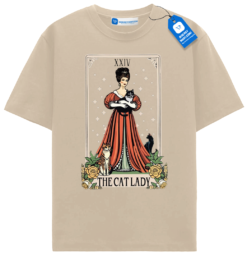 Cat Lady Tarot Card Shirt, Cat Lover Mom Tshirt