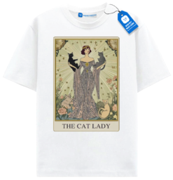 Cat Lady Tarot Card Shirt, Cat Lover Tshirt