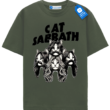 Cat Sabbath Rock Band Cats T Shirt