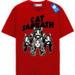 Cat Sabbath Rock Band Cats T Shirt