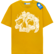 Cat Skull Collage T Shirt, Halloween Cat Lover Tee