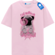 Chewing Gum Pug T Shirt, Funny Dog Lover Tee