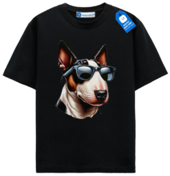 Cool Bull Terrier T Shirt, Trendy Pet Lover Gift