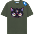 Cosmic Cat Face T Shirt