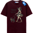 Cowgirl Witch And Black Cat T Shirt