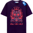 Devil Cat T Shirt, Halloween Cat Lover Tee