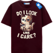 Do I Look Like I Care Cat T Shirt, Funny Cat Lover Tee