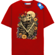 Eternal Love Cat And Skeleton T Shirt, Cat Lover Tee