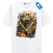 Eternal Love Cat And Skeleton T Shirt, Cat Lover Tee