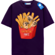 Frenchie Fries T Shirt, Cute Dog Lover Tee