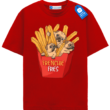 Frenchie Fries T Shirt, Cute Dog Lover Tee