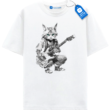 Funny Rocker Kitten Tee, Cat Lover T Shirt
