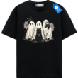 Ghost Cats Halloween T Shirt, Cat Lover Tee