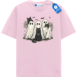 Ghost Cats Halloween T Shirt, Cat Lover Tee