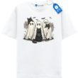 Ghost Cats Halloween T Shirt, Cat Lover Tee