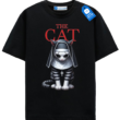 Gothic Nun Cat T Shirt