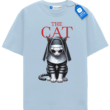 Gothic Nun Cat T Shirt