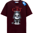 Gothic Nun Cat T Shirt