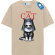 Gothic Nun Cat T Shirt