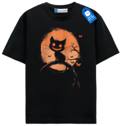 Halloween Cat Horror Shirt, Cat Lover Gift