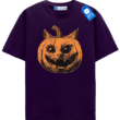 Halloween Pumpkin Cat T Shirt