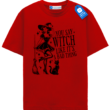 Halloween Witch And Black Cat Shirt