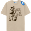 Halloween Witch And Black Cat Shirt