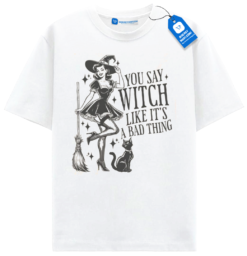 Halloween Witch And Black Cat Shirt