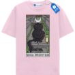 High Priestess Tarot Cat T Shirt, Witchy Black Cat Tee