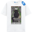High Priestess Tarot Cat T Shirt, Witchy Black Cat Tee