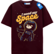 I Need My Space Astronaut Cat Tee