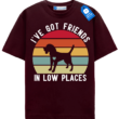 Ive Got Friends In Low Places T Shirt, Retro Beagle Shirt