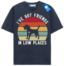 Ive Got Friends In Low Places T Shirt, Retro Beagle Shirt