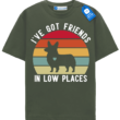 Ive Got Friends In Low Places T Shirt, Retro Corgi Shirt