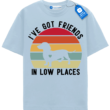 Ive Got Friends In Low Places T Shirt, Retro Dachshund Shirt