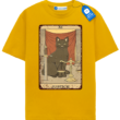 Justice Tarot Cat T Shirt, Vintage Black Cat Tarot Card Tee Justice Tarot Cat T Shirt, Vintage Black Cat Tarot Card Tee