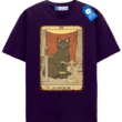 Justice Tarot Cat T Shirt, Vintage Black Cat Tarot Card Tee Justice Tarot Cat T Shirt, Vintage Black Cat Tarot Card Tee