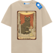 Justice Tarot Cat T Shirt, Vintage Black Cat Tarot Card Tee Justice Tarot Cat T Shirt, Vintage Black Cat Tarot Card Tee