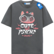 Kawaii Goth Cat T Shirt